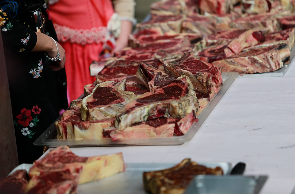 Ribeye party.