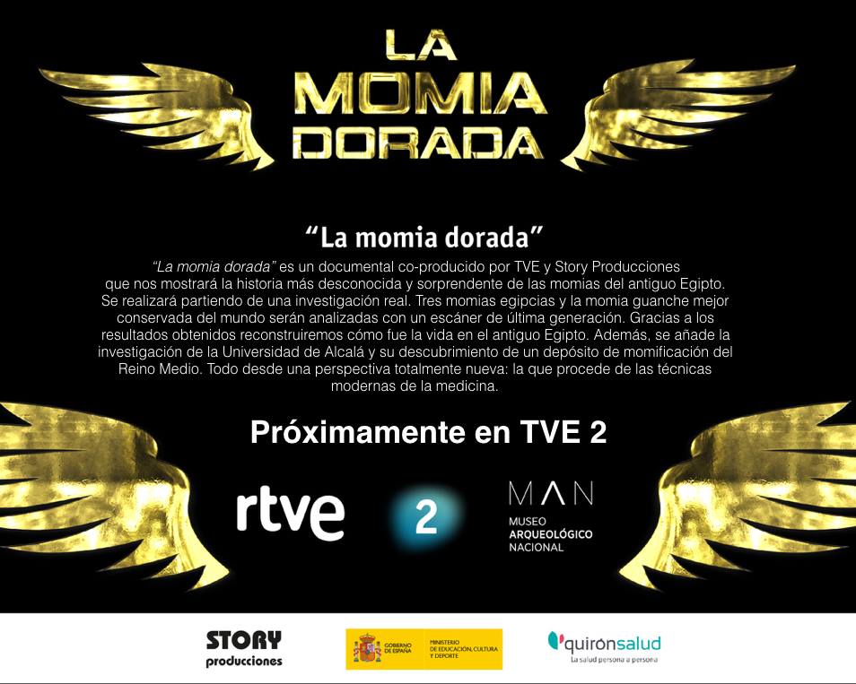 Carátula del documental de TVE sobre las momias.