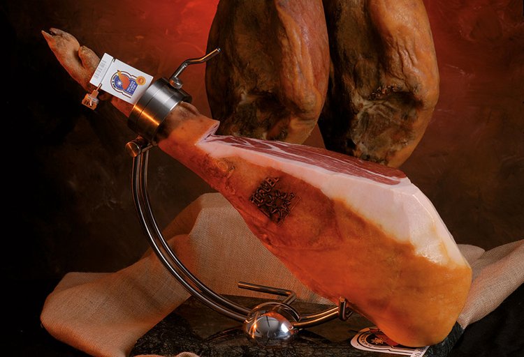 Teruel ham.