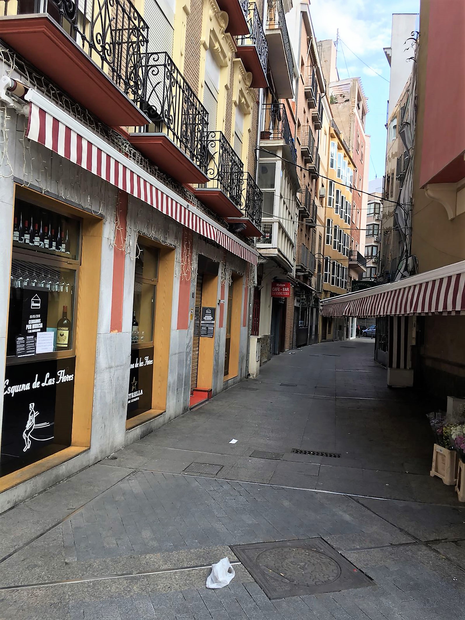 Closed premises in Murcia.