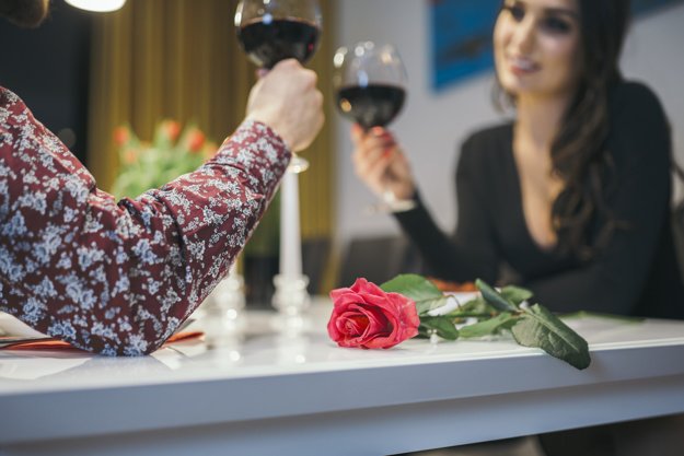 San Valentin dinner.