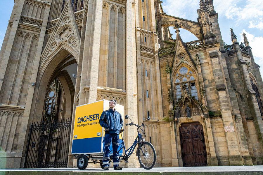 Dachser bikes in San Sebastian.