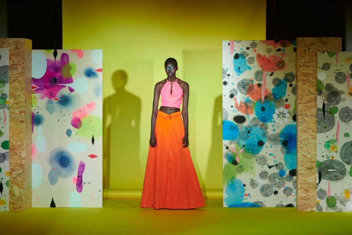 Fashion show from Javier de la Fuente.