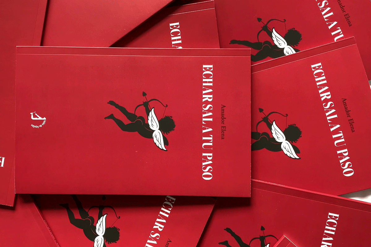Echar Sal a Tu Paso, or throw salt in your step, the award-winning book of poems.