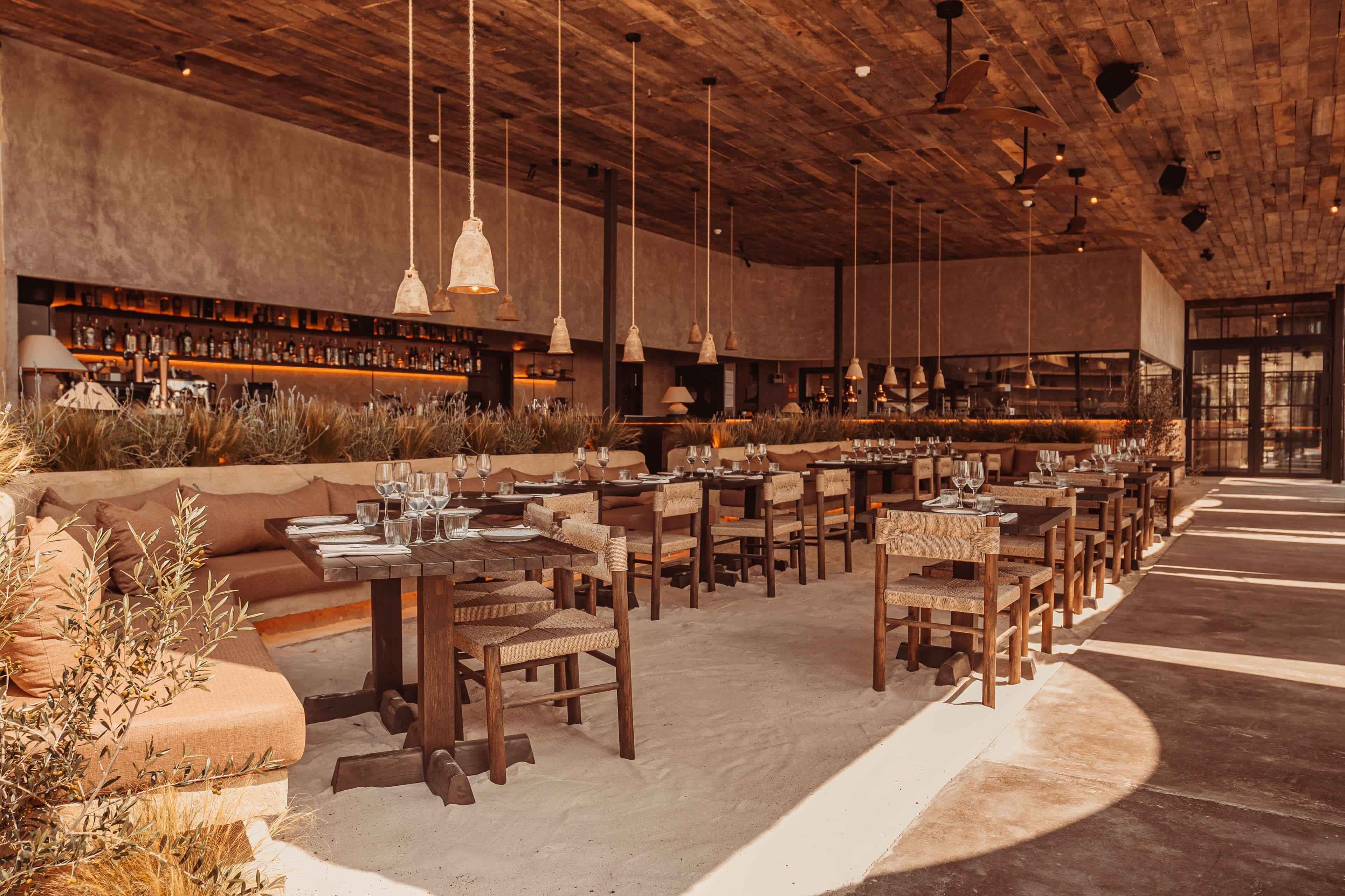 Restaurant at Playa Soleil.