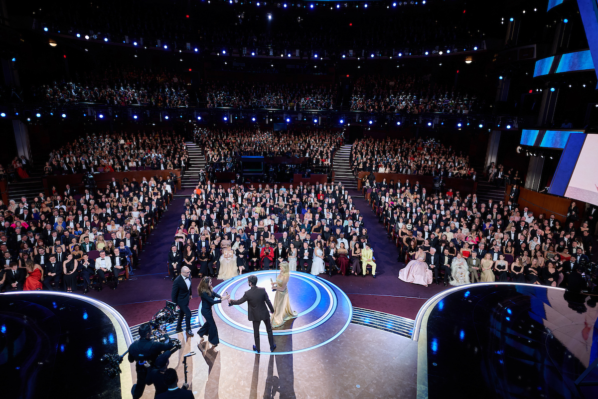 Oscars ceremony, credit Richard Harbaugh.