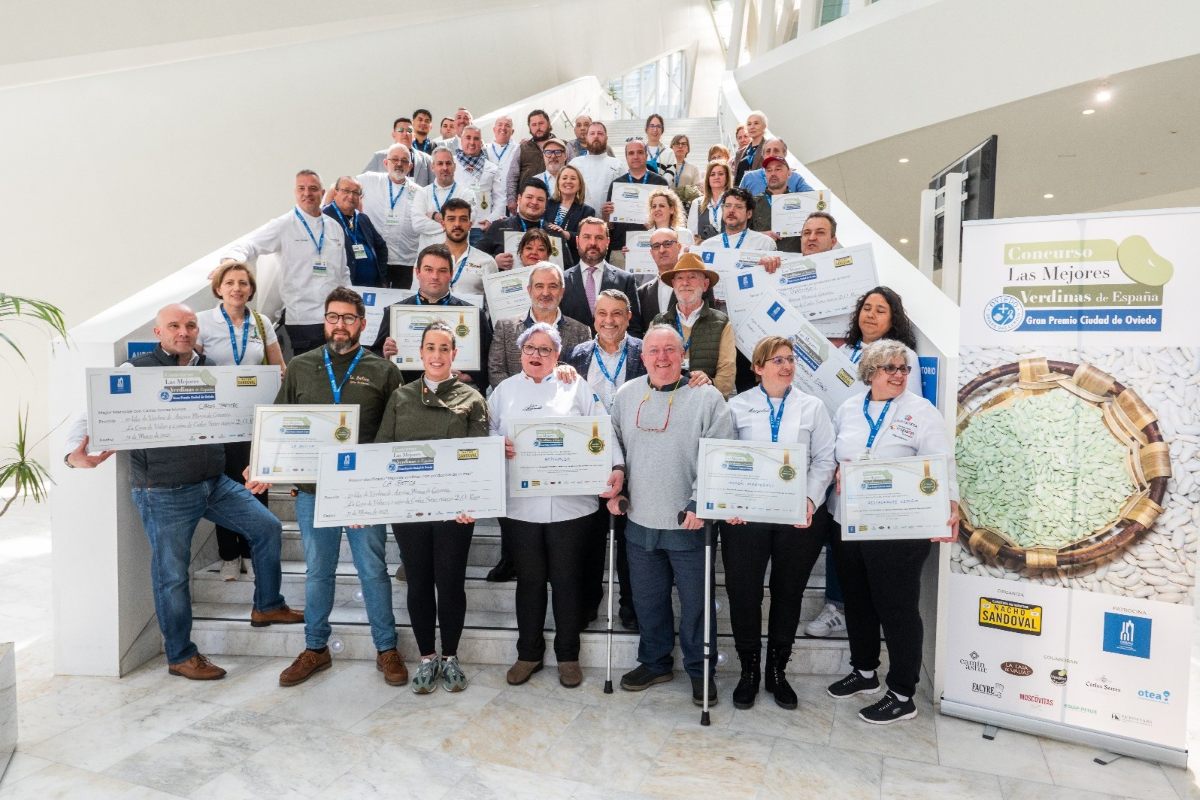 Ganadores del concurso Las mejores Verdinas de España, Gran Premio Ciudad de Oviedo 2025.