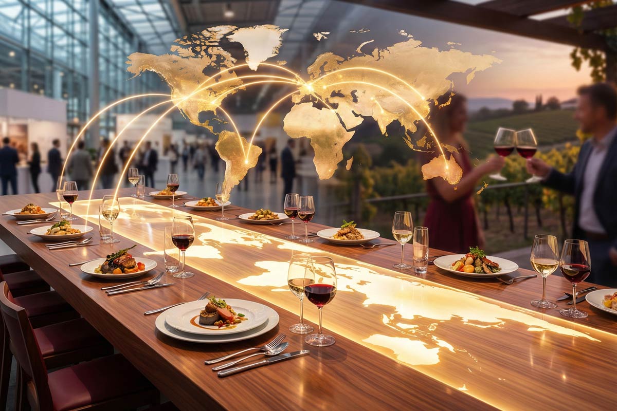 Global food and wine events February 2026.