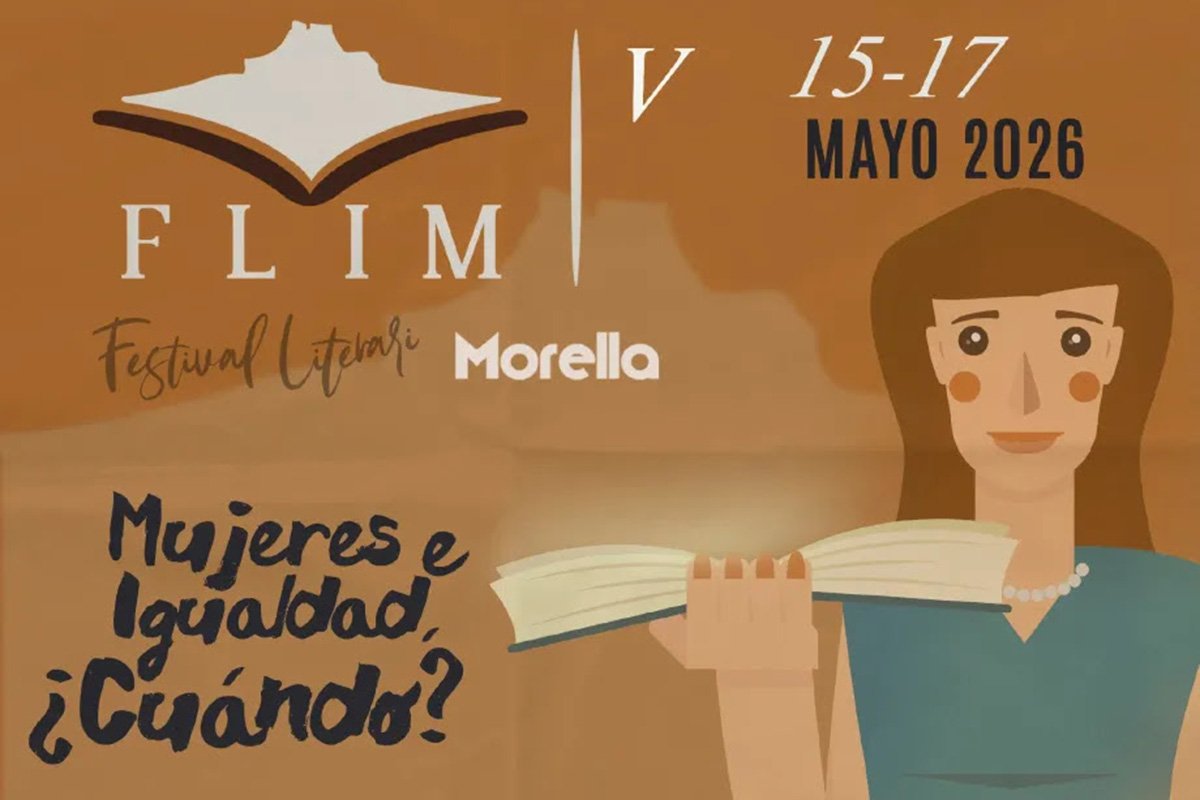 Poster for the Morella literary festival with the theme of women and equality: when?