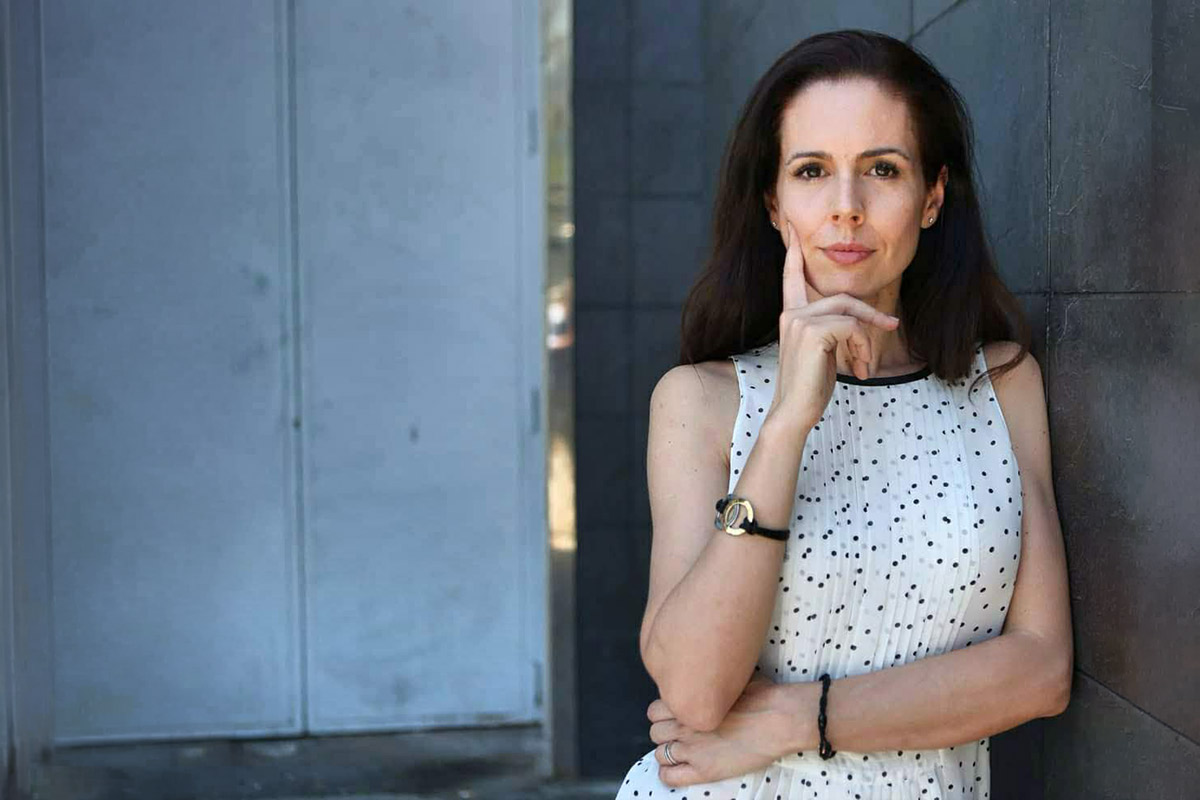 Portrait of Mayra Alvarez, master of etiquette.