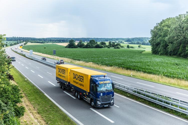 Dachser road logistics.