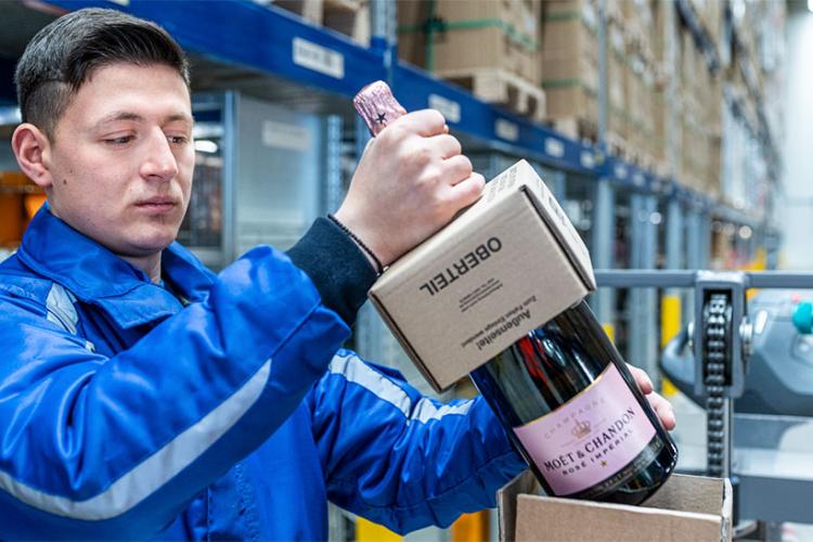 Logistics for wines and spirits at the highest level with Dachser.