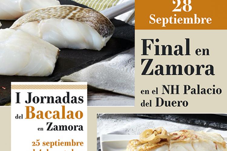 Postre from the contest about the best cod in Spain.