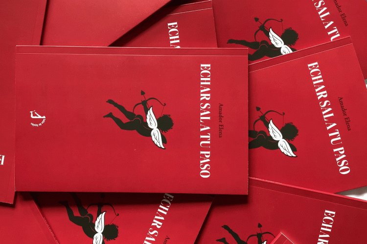 Echar Sal a Tu Paso, or throw salt in your step, the award-winning book of poems.
