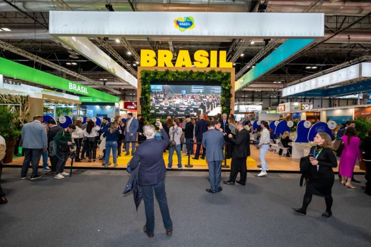Brasil stand at FITUR 2025.
