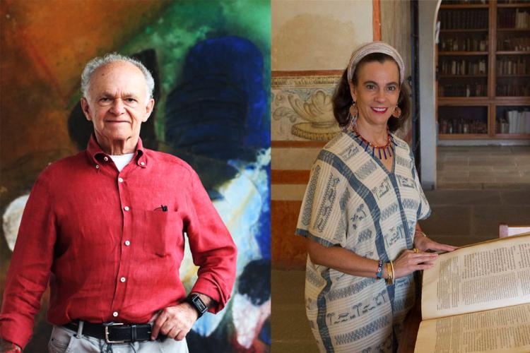 Protrait of Alfredo Harp and María Isabel Grañén.