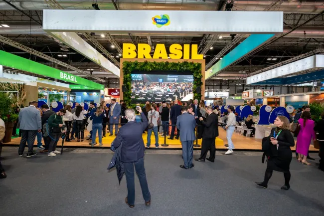Brasil stand at FITUR 2025.