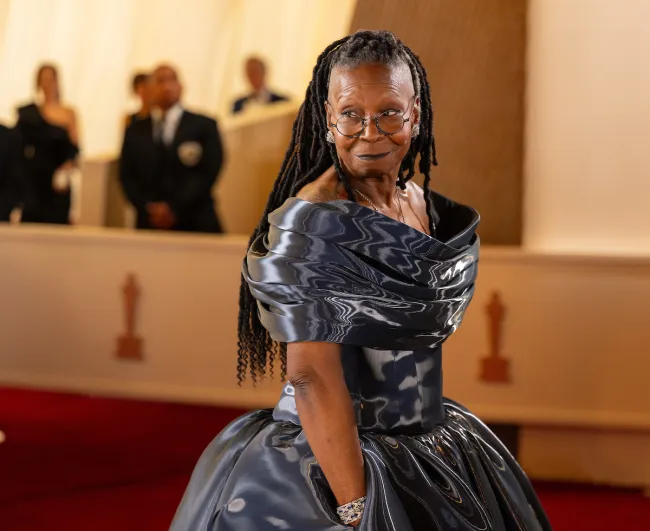 Whoopi Goldberg at the Oscar´s gala, credit Heather Swift / The Academy.