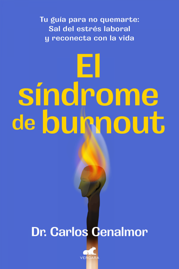 Dr. Cenalmor book ocver, the burnout syndrome.