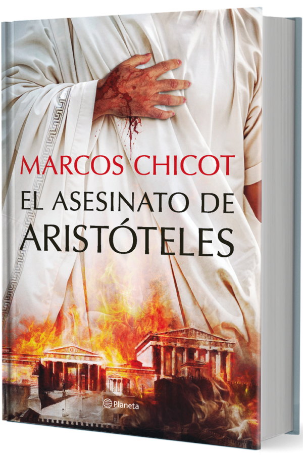 Portada del book titled El Asesinato De Aristóteles, by Marcos Chicot.