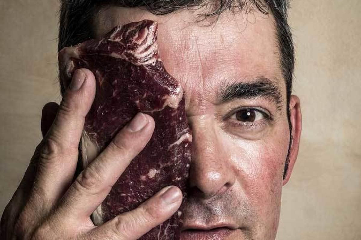 Pepe chuletón, face.