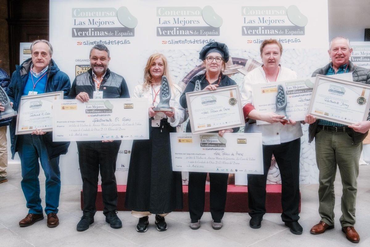 Premiados de la edición anterior del concurso Las Mejores Verdinas.